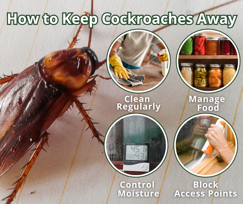 how to keep cockroaches away