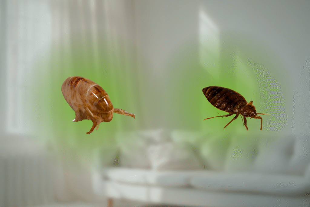fleas vs bed bugs
